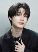 シースルーマッシュダウンパーマ韓国マッシュニュアンスパーマ