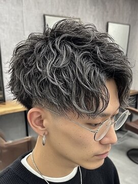 ケシキ 表参道 原宿(kesiki.) ニュアンスパーマ×ハイライト