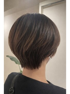 アットティー 金沢八景(at tee...) ショート×脱白髪染めカラー