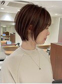 王子ボブショートボブカット20代30代