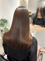 トキ シキ 戸塚(Toki. shiki) 戸塚/イメチェン/ピンクベージュ/アンブレラカラー/前髪