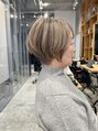 アルトル 池袋(altru)&nbsp;白髪ぼかしとショート【池袋駅/ショート/白髪ぼかし/髪質改善】