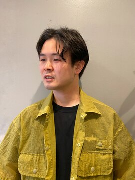 ディーエックス ウエスト(Dxxxx WEST) メンズセンターパートナチュラルスタイル