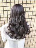 大人気の透けカラー！！暗くても透明感がすごいグレージュ