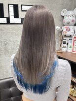 オルズ 渋谷(ALLZ) ハイトーンパールグレーダブルカラーケアブリーチケアカラー