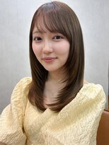 ガーデン ムサシコスギ(GARDEN MUSASHIKOSUGI) レイヤーカット/透明感カラー/シャギーレイヤー/顔まわりカット