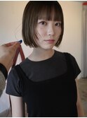 ボブ×お顔周りレイヤー