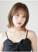 結べるレイヤーボブ/シースルーバング/20代30代40代