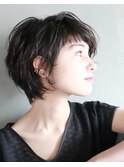 【nanuk】色素薄めなプラチナグレーの地毛カラーショート◇◇◇