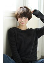 アンアミ オモテサンドウ(Un ami omotesando) 【Un ami】《増永剛大》大人マッシュボブ☆ミルクティーカラー