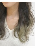 【GOODDAY HAIR】《フリンジカラー:インナーカラー:グレージュ》
