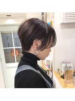 レンク(LENC)&nbsp;Coast.イルミナカラー×ショートボブ