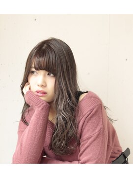 リガナッツ 十条店(Riganuts) [riganuts 十条]厚めバング ゆるふわセミロング