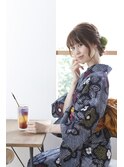 【夏美人☆】レンタル浴衣30+ヘアセット+着付け//¥8,800円~