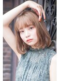 Aimee ワンカールボブ×アッシュベージュ