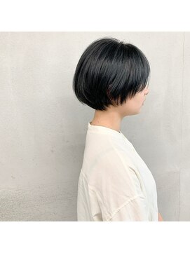 タグ(#tag) #暗髪グレーマッシュ