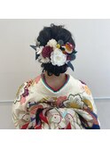 和装/下目シニヨン