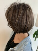 クマ(kuma.)&nbsp;大人かわいい/ボブ／ハイライト