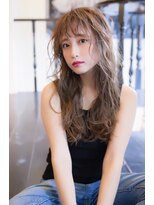 オースティン 門前仲町(AUSTIN)&nbsp;前髪かき上げイメチェンイヤリングカラーラベンダーカラーくびれ