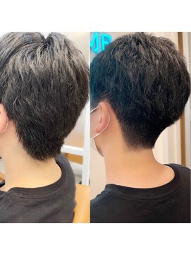 ロミーオム 本厚木(ROMMY. Homme) ツーブロック刈り上げスッキリスタイルROMMY Homme