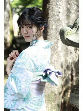 ネオリーブ チッタ 阿佐ヶ谷店(Neolive citta) 浴衣・着付け☆着物に似合うシニヨンアップスタイル☆