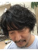 ナチュラルパーマミディアム