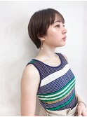 【池袋・ショート】マッシュショートで小顔効果◎