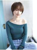 天神【BIRTH】スタイリング簡単×マッシュショート　前髪パーマ