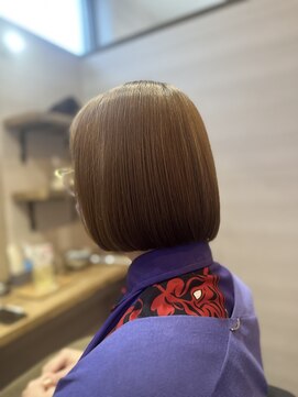 サン 都賀店(san) 暗めカラー/グランマッシュ/フェイスフレーミング/都賀/四街道