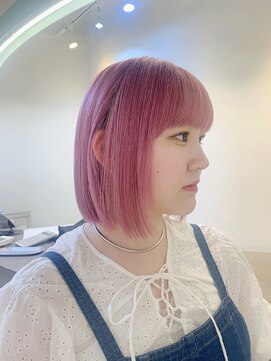 フィルムス 柏(FILMS) 暗めカラー/ショートボブ/マロンベージュ/くすみベージュ/柏