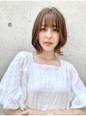 【石崎 枝里】レイヤーカット×外ハネ