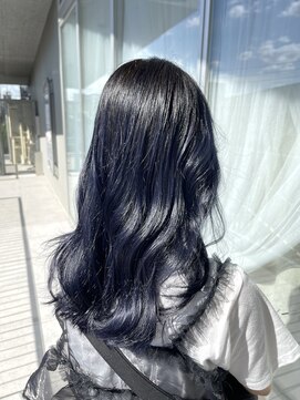 ルララドゥ 【暗めカラー】ブルーアッシュ グレージュカラー