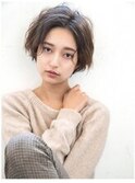 ショート×ウェーブ