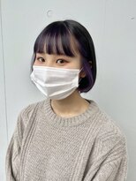 カリーナコークス 原宿 渋谷(Carina COKETH) ラベンダー/インナーカラー/ダブルカラー/レイヤーカット