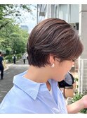 クセを活かした丸みショートボブ♪