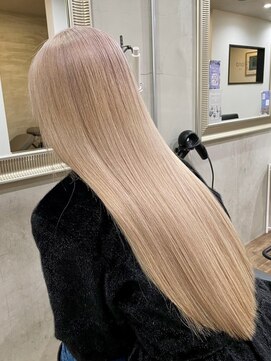 ロナバイソル(lona by SoL) 美髪ストレートカット/ライトブラウン