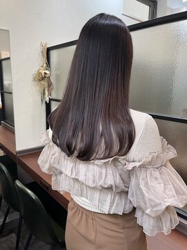 プチメゾントウキョウ(Petit Maison Tokyo) 髪質改善ストレート_バイオレットカラー