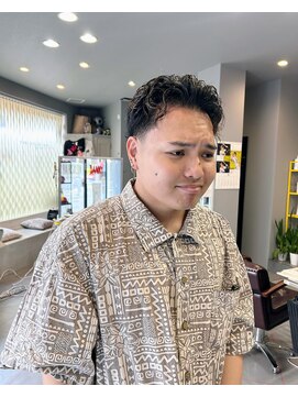 ダニーコウベ(Danny kobe) 男らしいパーマ