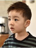 艶感スパイキージェットショート【キッズカット/メンズヘア】