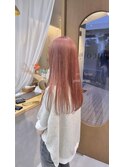 ピンクベージュ/20代/30代/韓国風