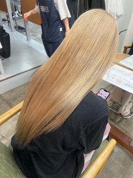 アル 心斎橋(alu) ハイトーン/ハイトーンロング/ホワイトベージュ