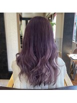 ビー オン ディー ヘア 池袋(BonD hair)&nbsp;ラベンダーパープル【池袋/髪質改善/ハイライト】