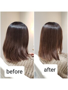 オルガ(Olga) 髪質改善/縮毛矯正/ストレート/ナチュラル/カラー/白髪染め