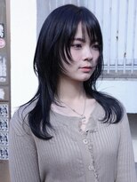 キャロルガーデンズ ボコカ 表参道(Carroll Gardens bococa) 【表参道】レイヤーカット、ミディアムレイヤー、顔まわり