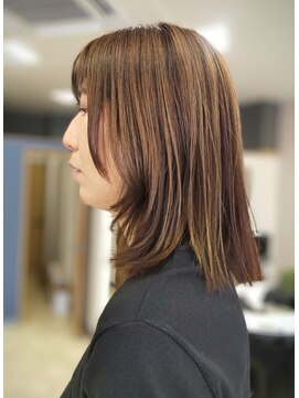 インフィニティ833(infinity833) パツッと感 セミロングボブ