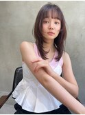 H【eitf】　原宿　表参道　フェイスレイヤー/ピンクブラウン