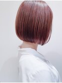 Say.くびれショートレイヤーひし形ショートグレーベージュ表参道