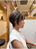 ショート/ボブ/髪質改善/ヘッドスパ/白髪ぼかし/イルミナカラー