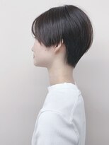 ラウンジ モリオ イケブクロ(Lounge MORIO Ikebukuro)&nbsp;＊前髪なしハンサムショート前下がりショートセンターパート