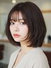 小顔見え効果◎似合わせカット+頭皮改善SPA+髪質改善orAujua TR